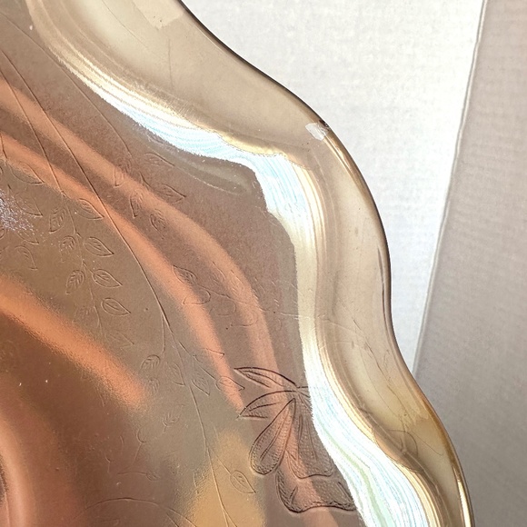 1950s Jeannette Glass Company Floragold bowls - Picture 6 of 6